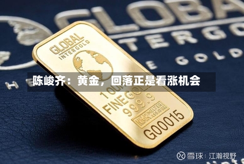 陈峻齐：黄金，回落正是看涨机会-第2张图片