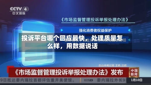 投诉平台哪个回应最快	，处理质量怎么样，用数据说话-第2张图片