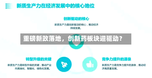重磅新政落地，创新药板块迎驱动？