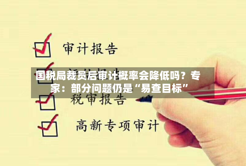 国税局裁员后审计概率会降低吗？专家：部分问题仍是“易查目标”-第3张图片