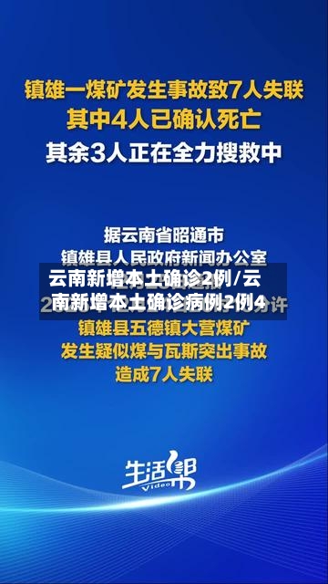 云南新增本土确诊2例/云南新增本土确诊病例2例4-第2张图片