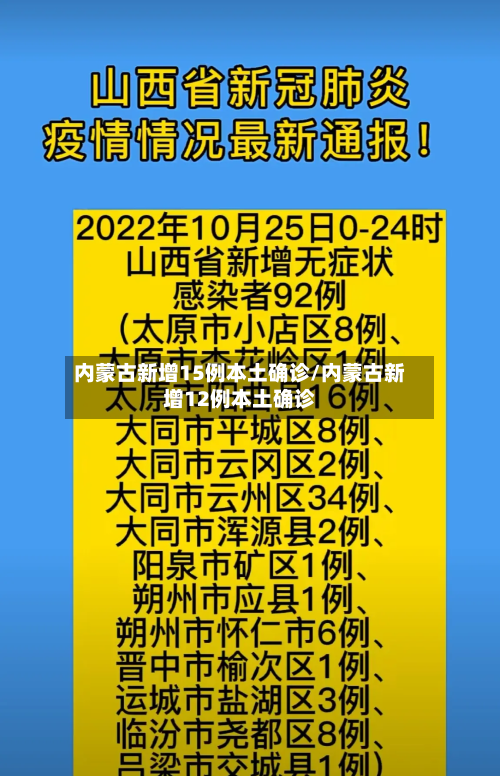 内蒙古新增15例本土确诊/内蒙古新增12例本土确诊-第2张图片