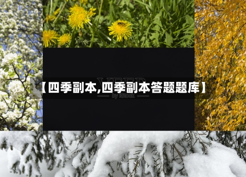 【四季副本,四季副本答题题库】-第2张图片