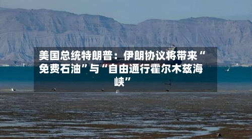 美国总统特朗普：伊朗协议将带来“免费石油	”与“自由通行霍尔木兹海峡”-第2张图片