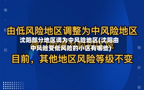 沈阳部分地区调为中风险地区(沈阳由中风险变低风险的小区有哪些)-第2张图片