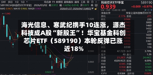 海光信息、寒武纪携手10连涨	，源杰科技成A股“新股王”！华宝基金科创芯片ETF（589190）本轮反弹已涨近18%-第2张图片