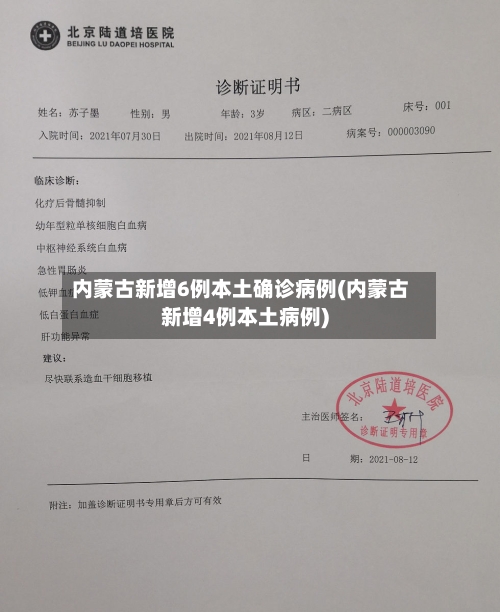 内蒙古新增6例本土确诊病例(内蒙古新增4例本土病例)-第1张图片