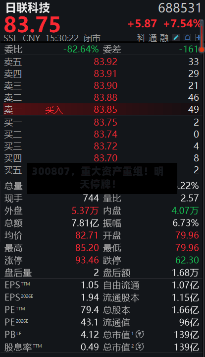 300807，重大资产重组！明天停牌！-第2张图片
