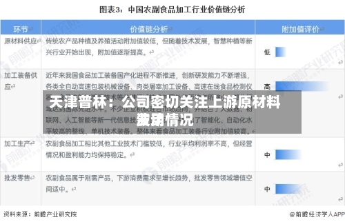 天津普林：公司密切关注上游原材料费用波动情况-第1张图片