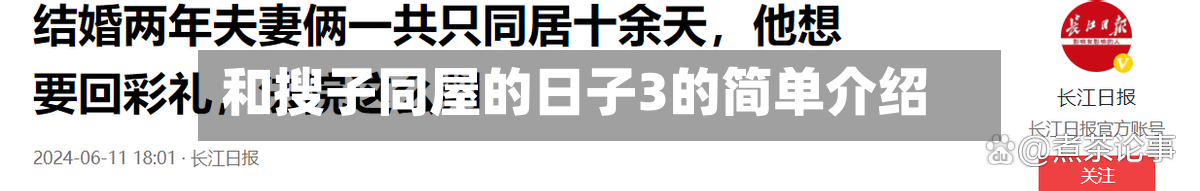 和搜子同屋的日子3的简单介绍-第2张图片