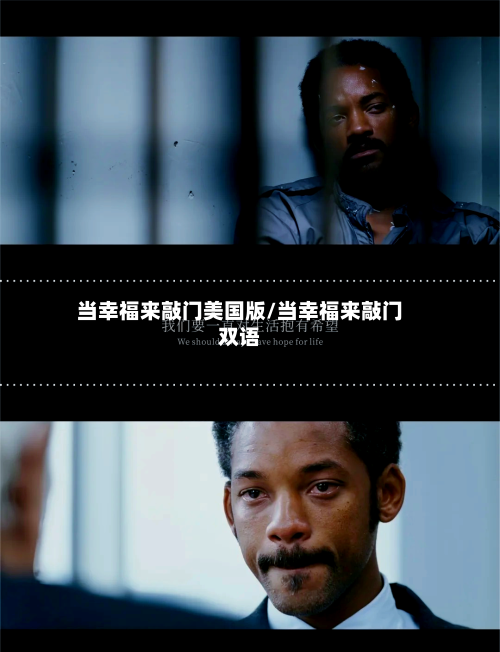 当幸福来敲门美国版/当幸福来敲门双语-第1张图片