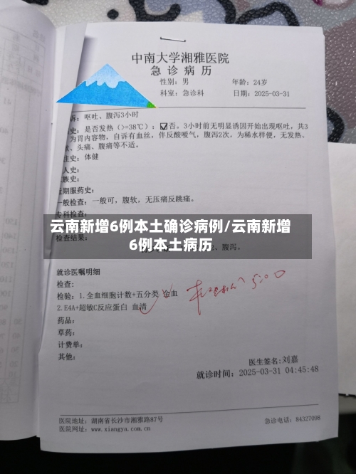云南新增6例本土确诊病例/云南新增6例本土病历-第2张图片