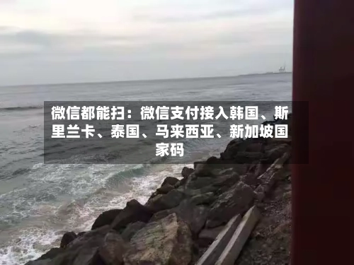 微信都能扫：微信支付接入韩国	、斯里兰卡、泰国、马来西亚、新加坡国家码-第1张图片