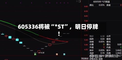 605336将被“*ST”，明日停牌！-第3张图片