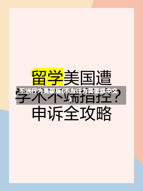 不当行为美国版(不当行为美国版中文)-第3张图片