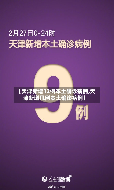 【天津新增12例本土确诊病例,天津新增几例本土确诊病例】-第1张图片