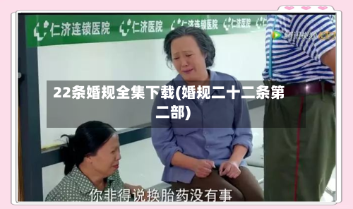 22条婚规全集下载(婚规二十二条第二部)-第1张图片