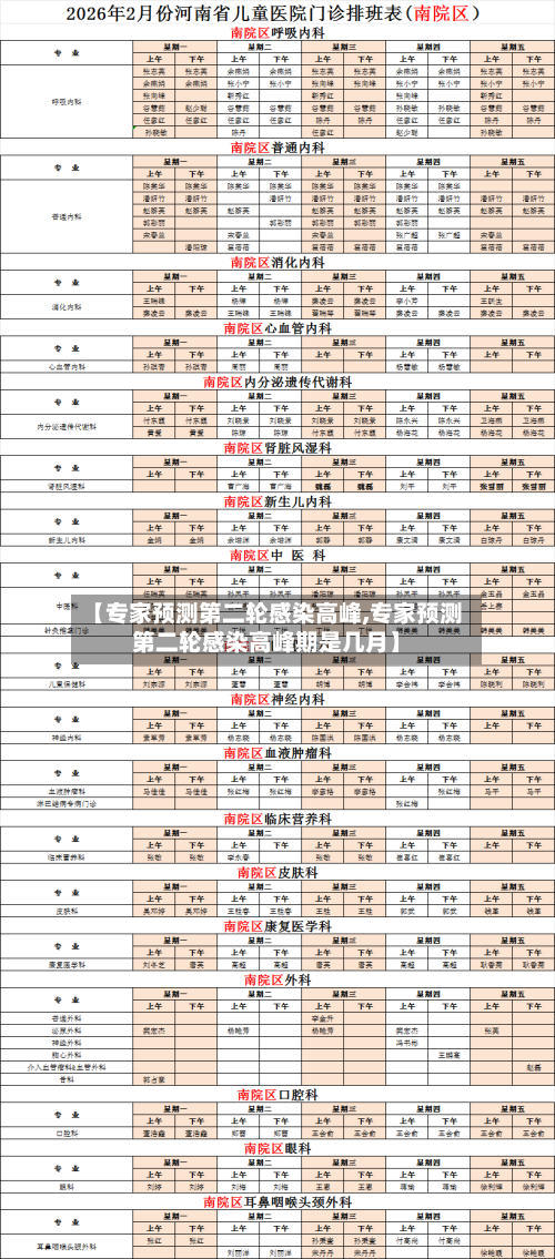 【专家预测第二轮感染高峰,专家预测第二轮感染高峰期是几月】-第1张图片