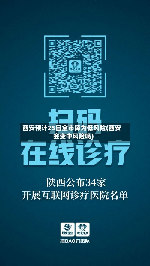 西安预计25日全市降为低风险(西安会变中风险吗)-第2张图片